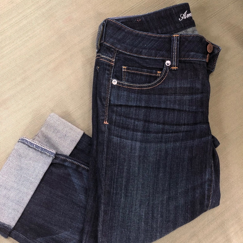 Women's American Eagle Crop Jeans- Size 4